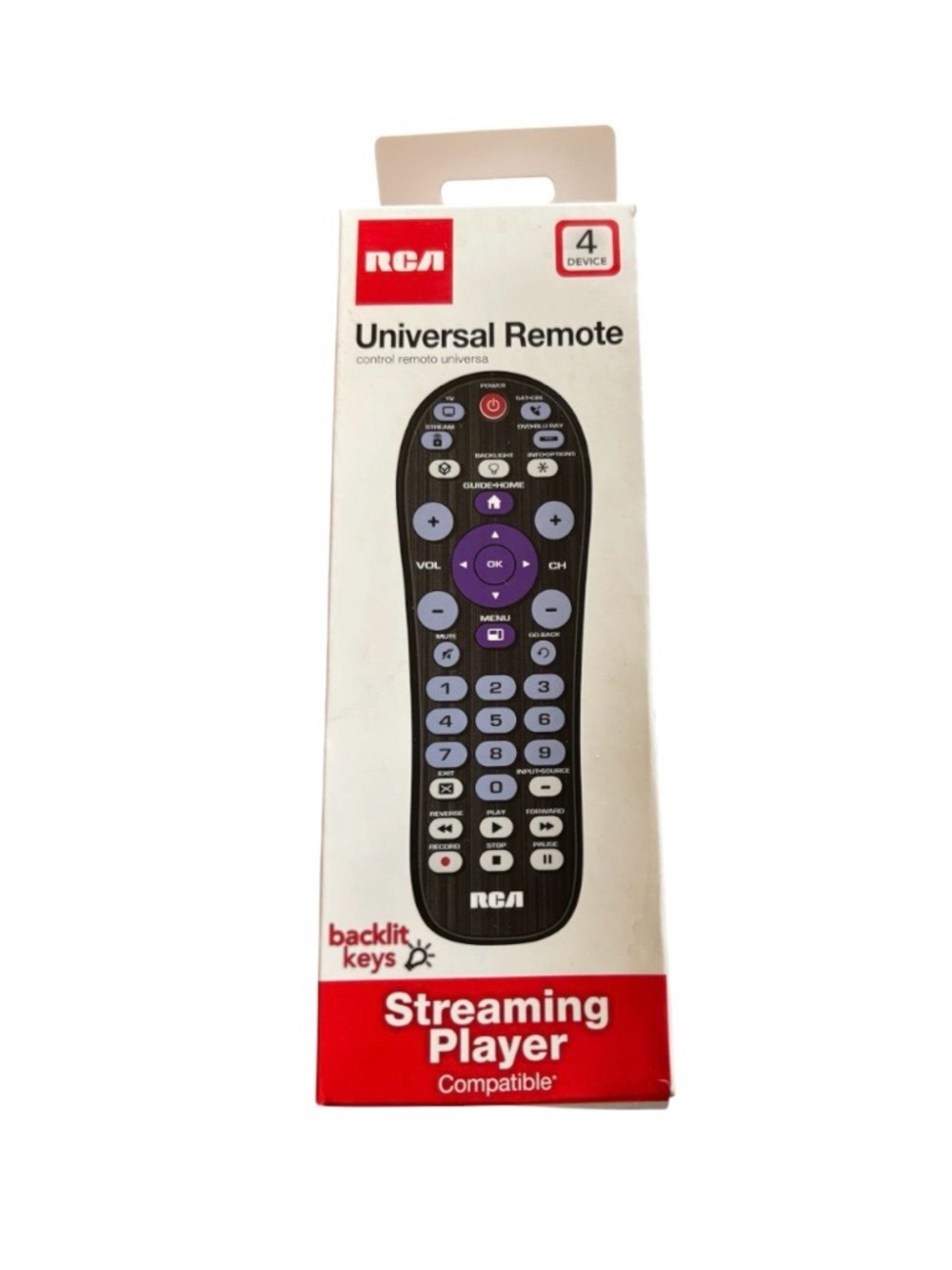 NWT RCA Universal Streaming Player Remote - Compatible